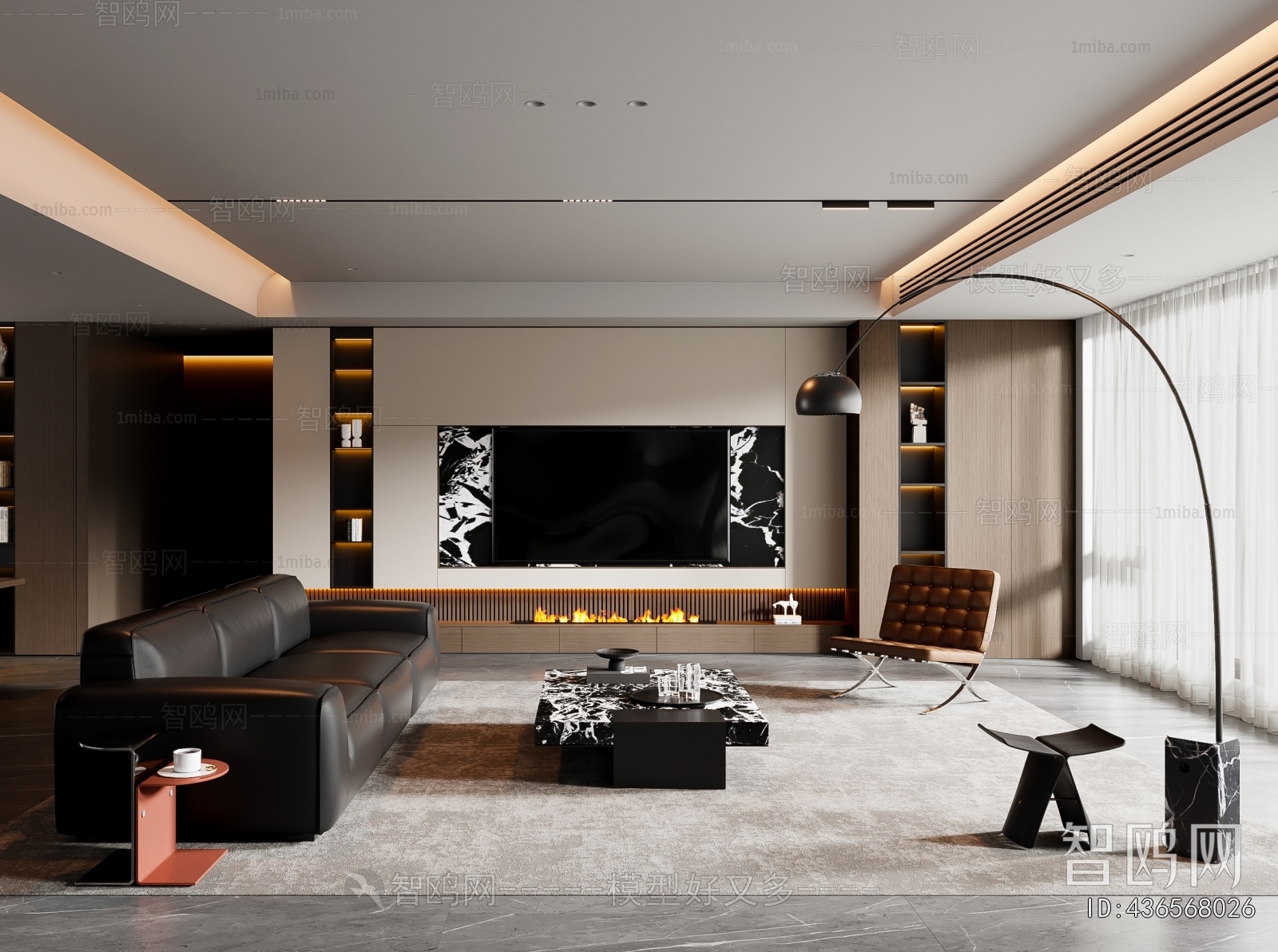 Modern A Living Room