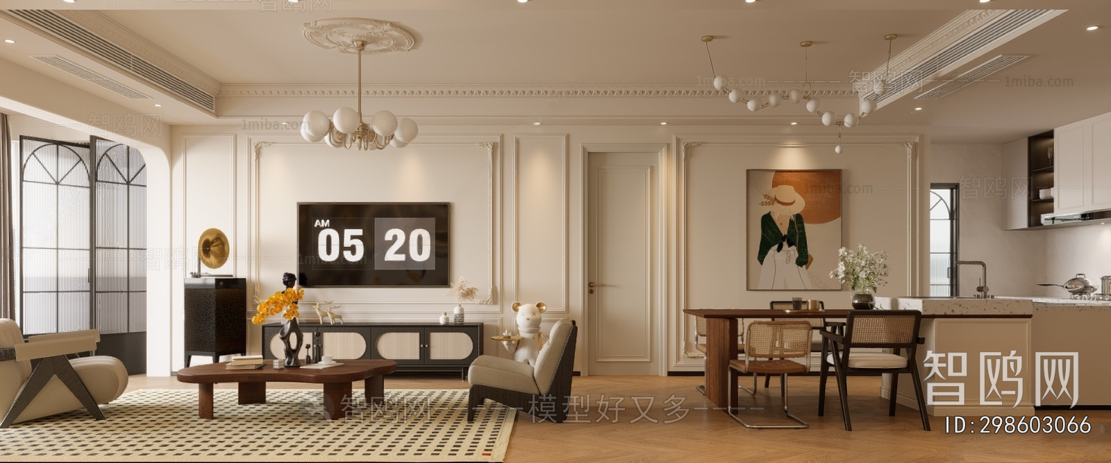 French Style A Living Room