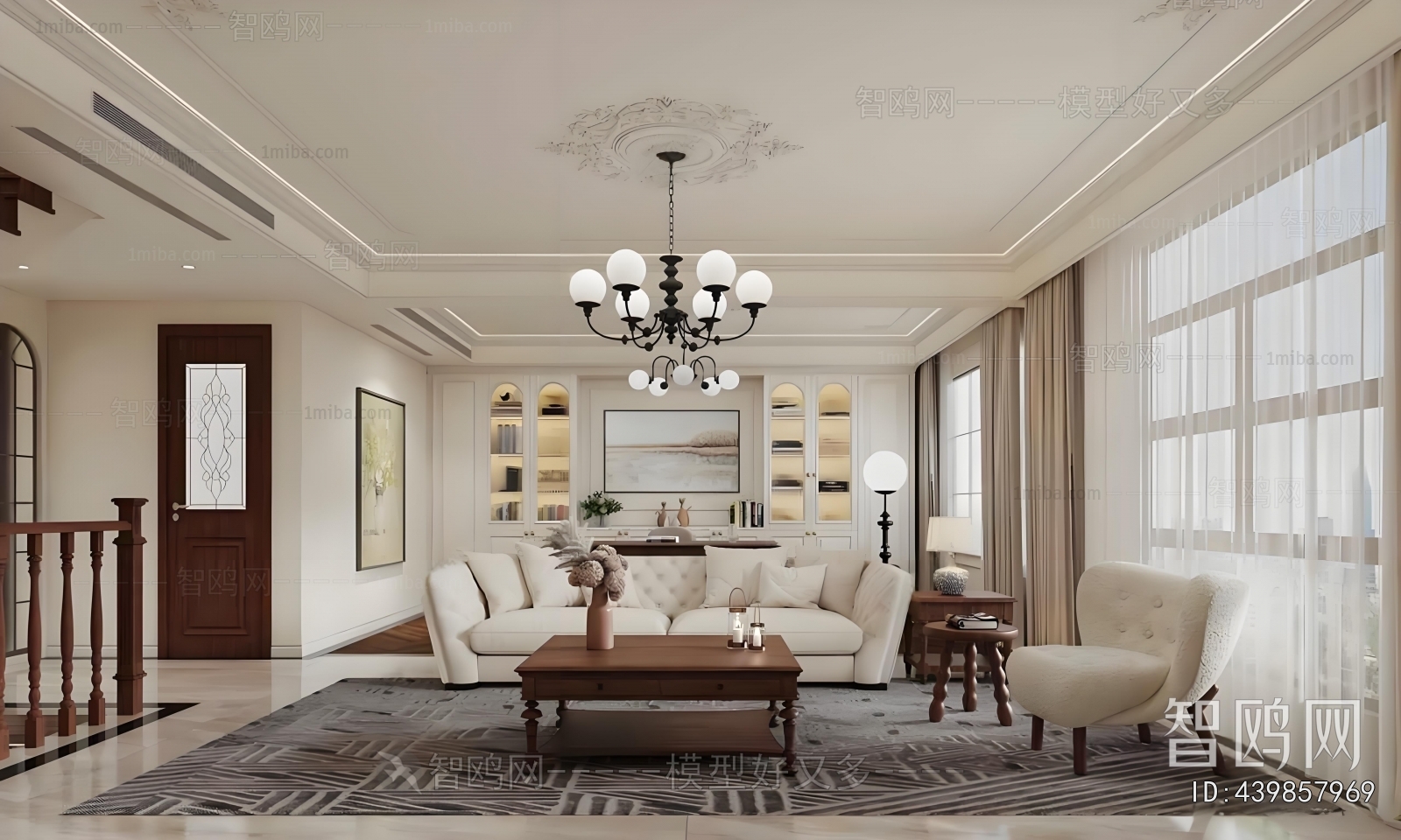 French Style A Living Room