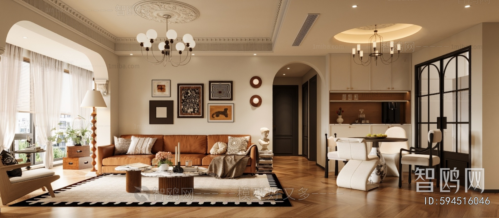 French Style A Living Room