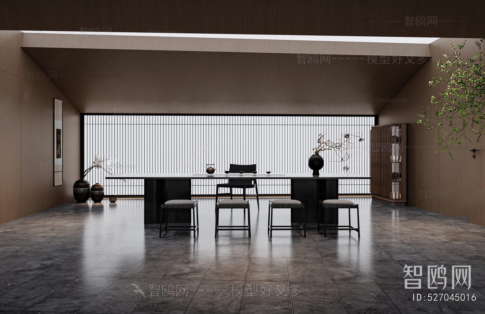 New Chinese Style Teahouse Tea House