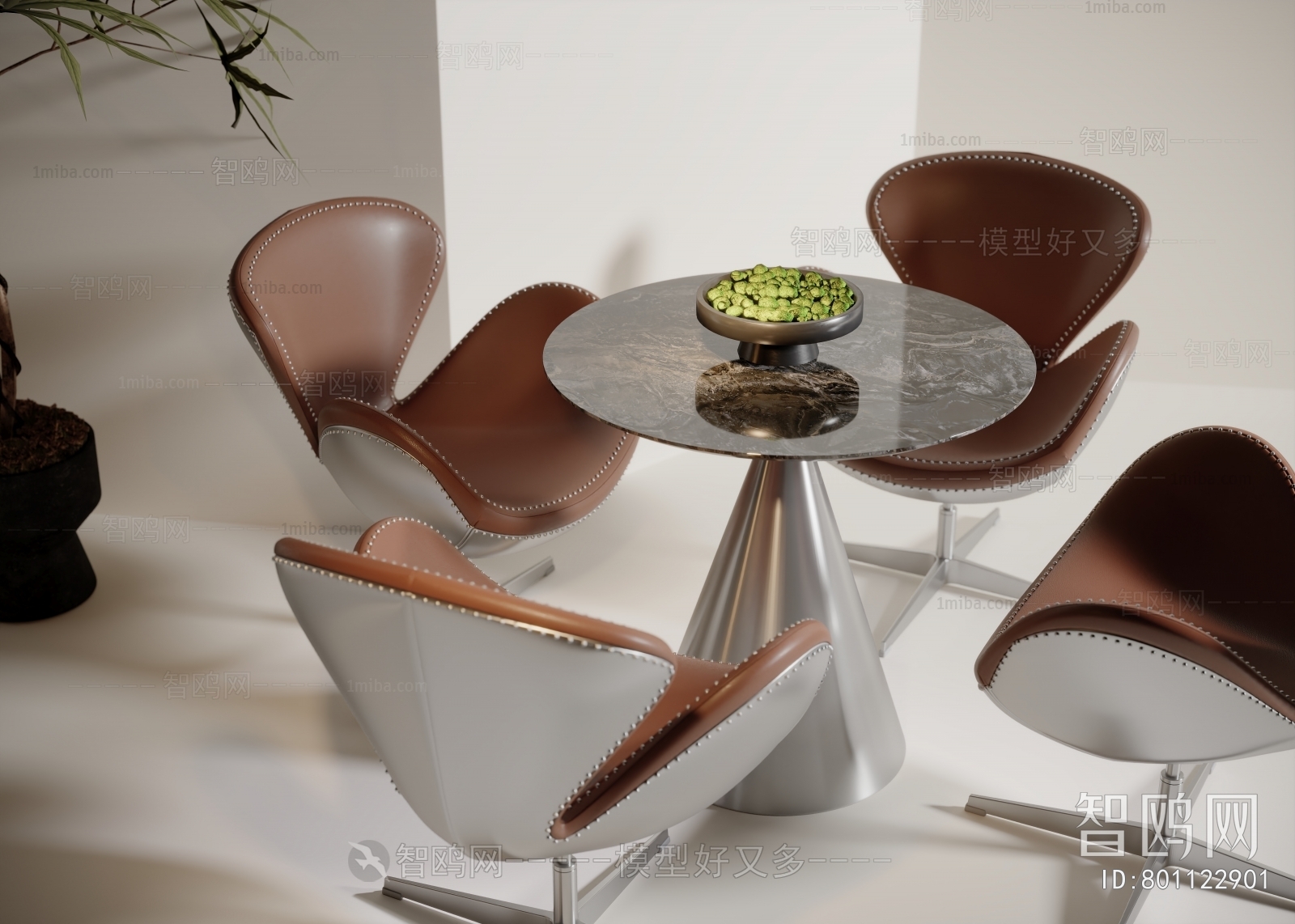 Modern Leisure Table And Chair