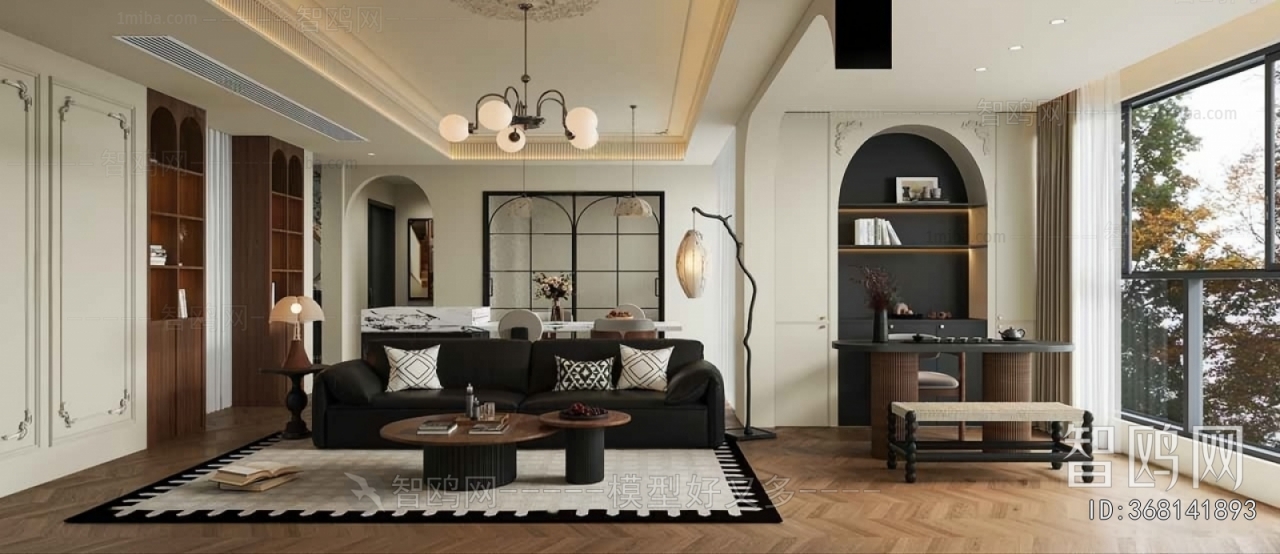 French Style A Living Room