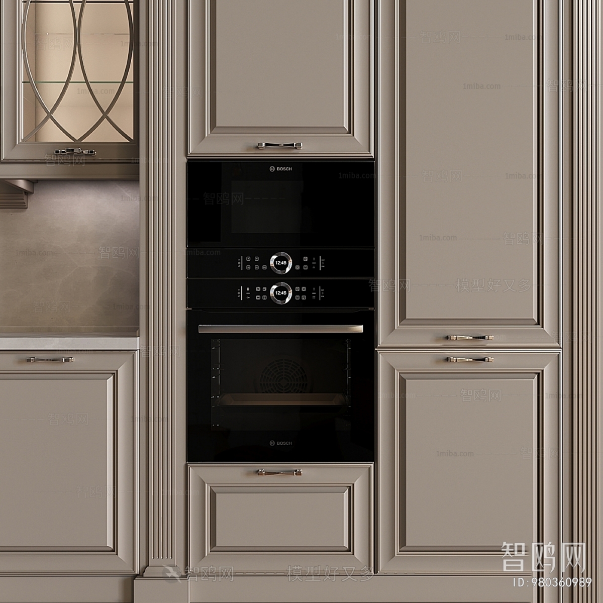 European Style Kitchen Cabinet