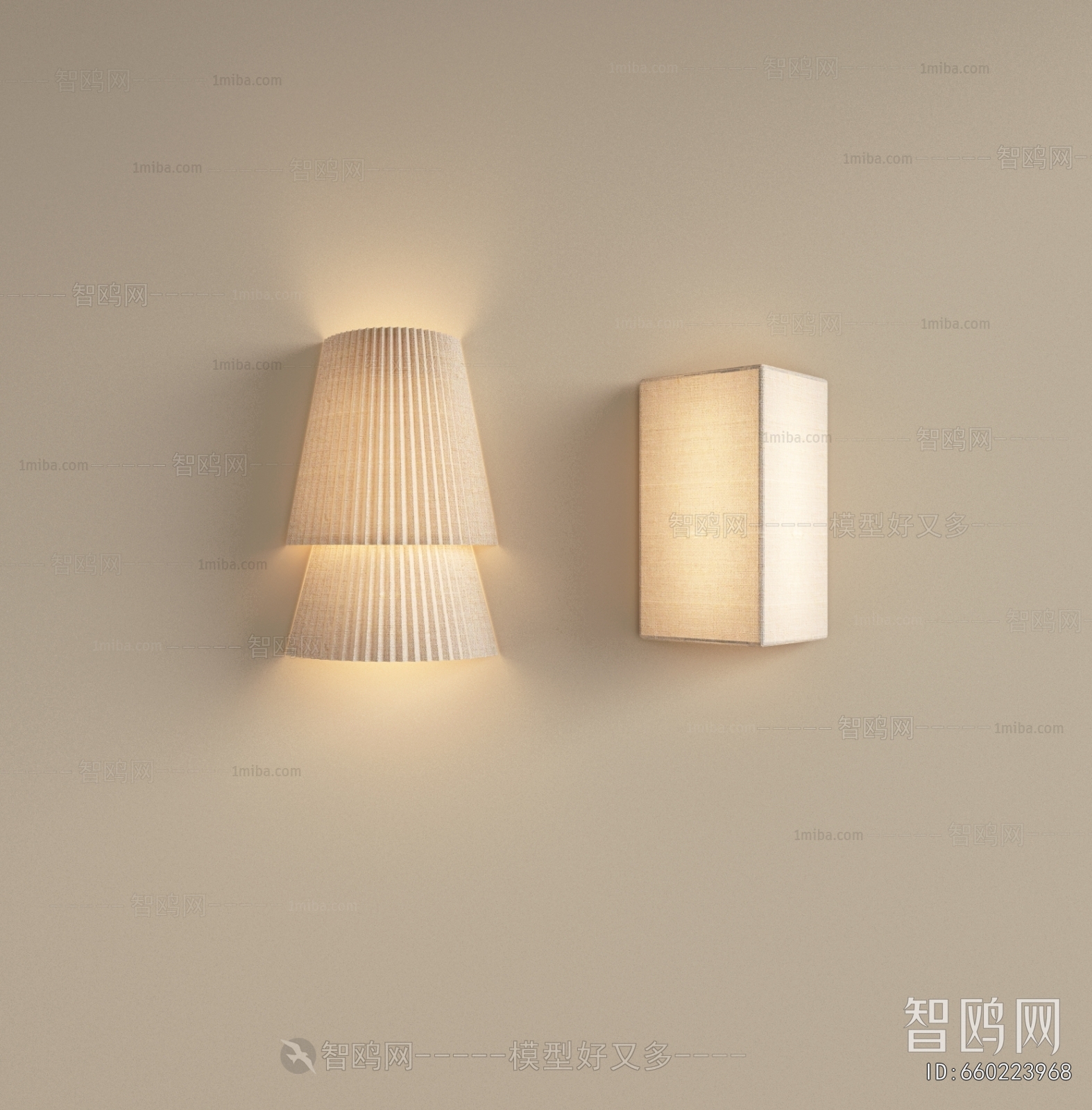 Wabi-sabi Style Wall Lamp