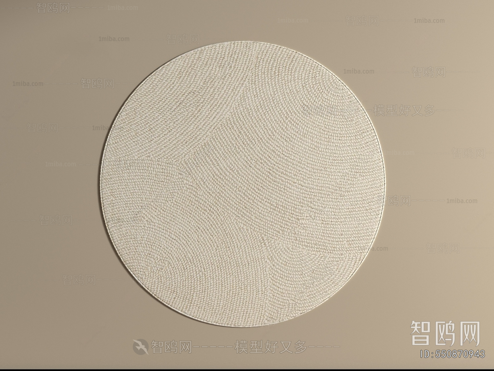 Modern Circular Carpet