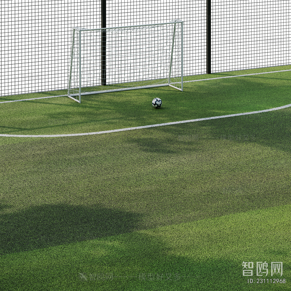 Modern Outdoor Sports Stadium