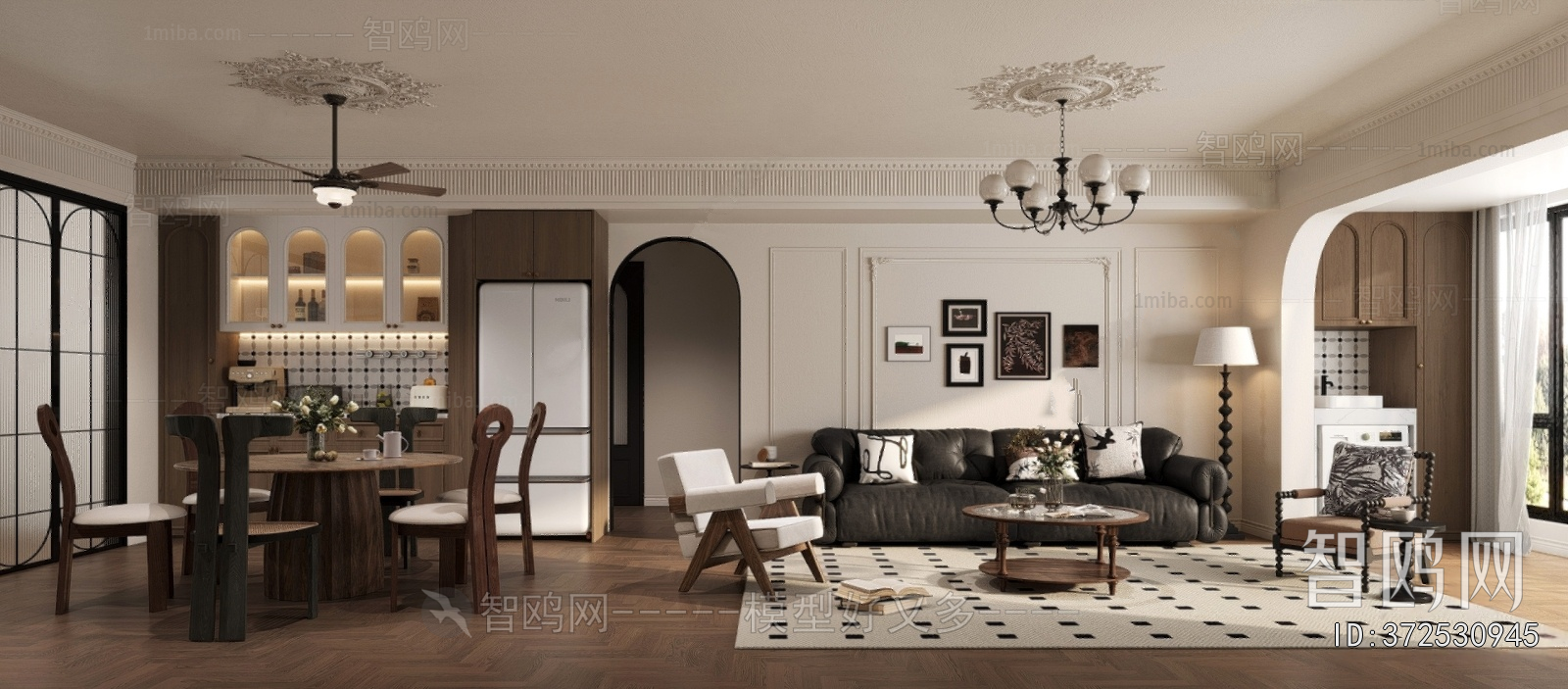 French Style A Living Room