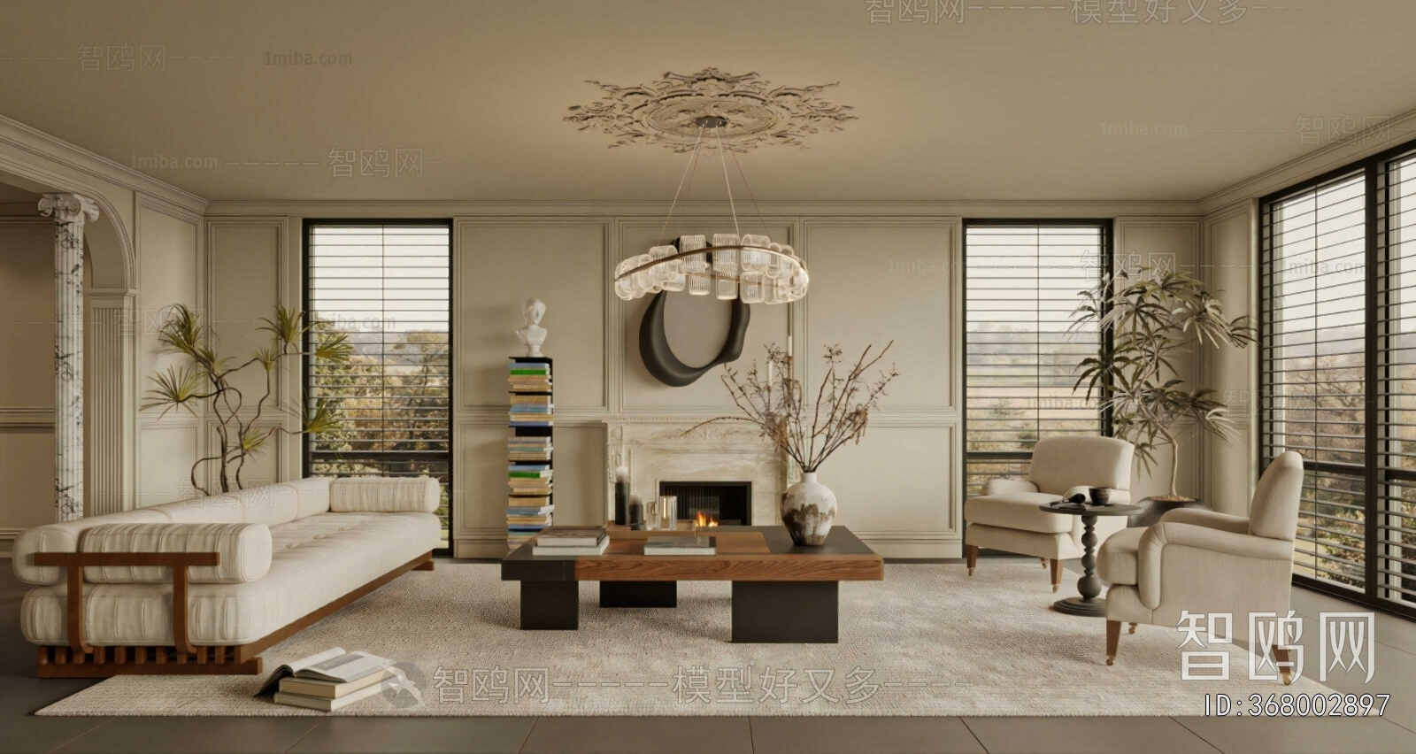 French Style A Living Room