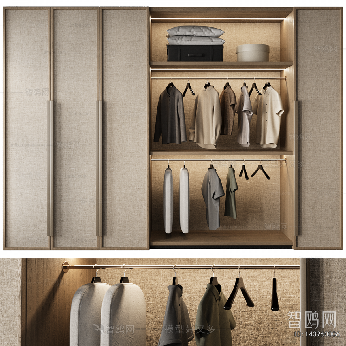 Modern The Wardrobe