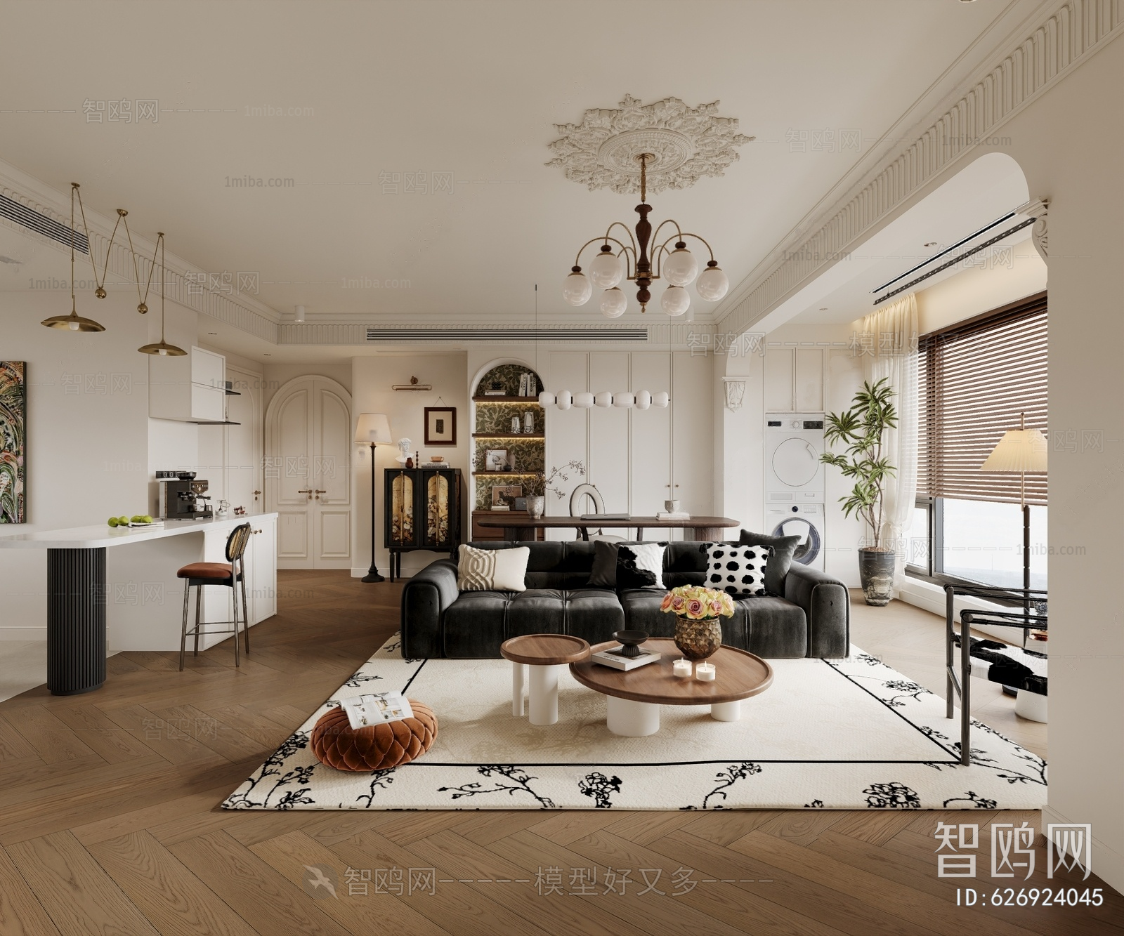 French Style A Living Room