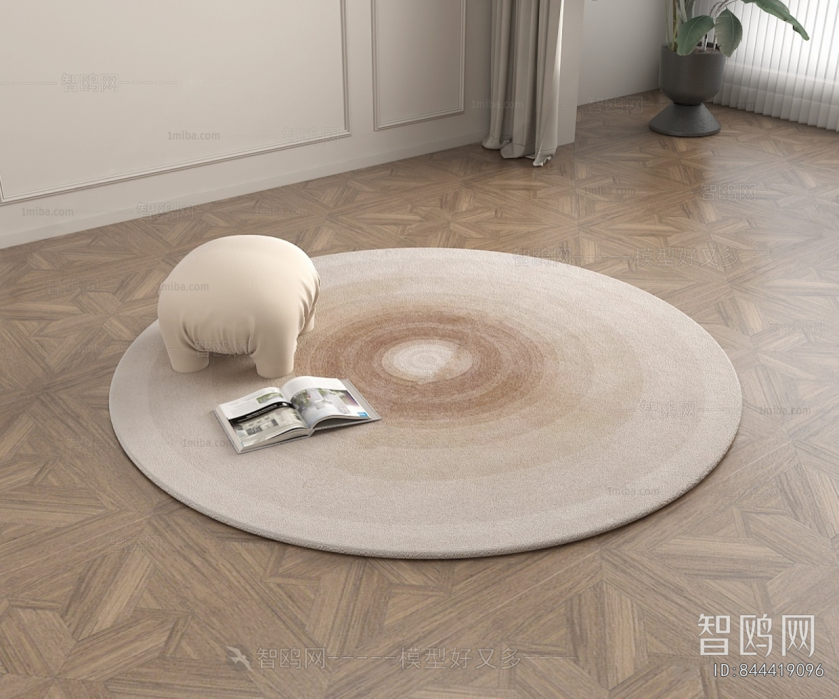 Modern Circular Carpet