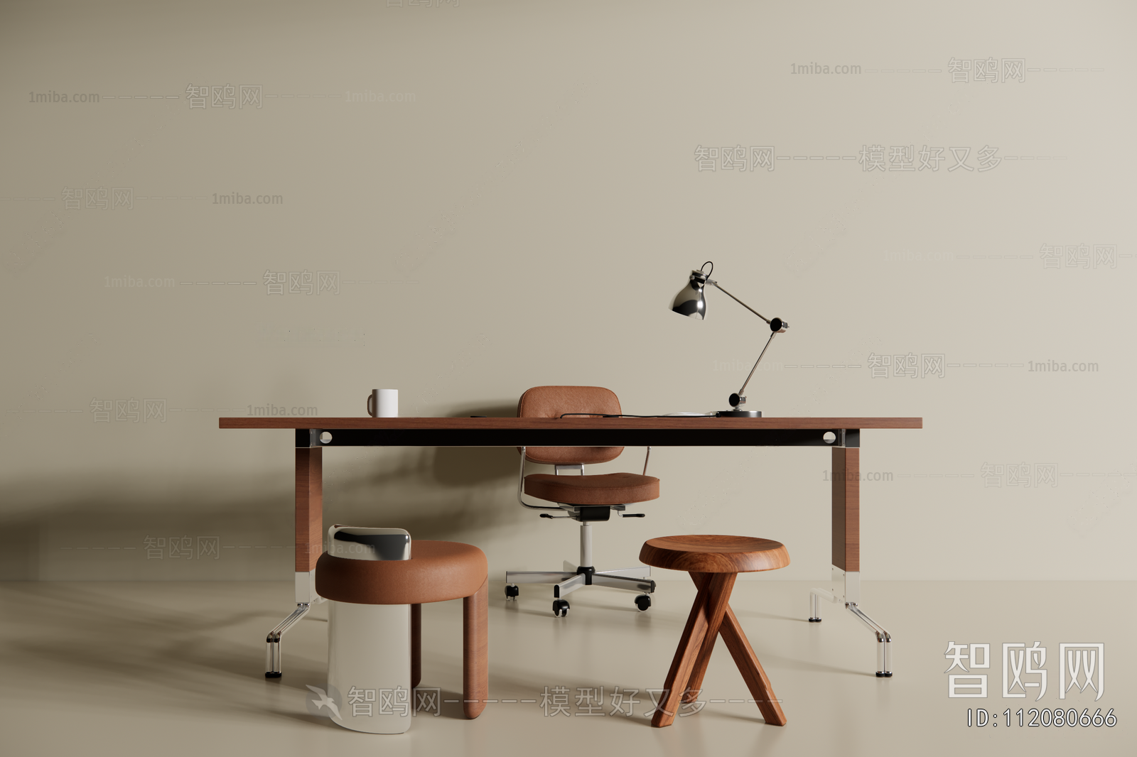 Modern Computer Desk And Chair