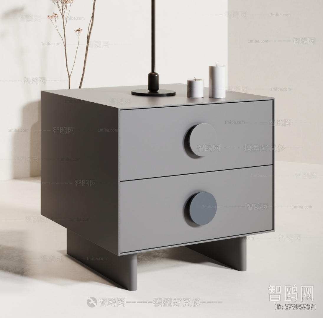 Modern Bedside Cupboard