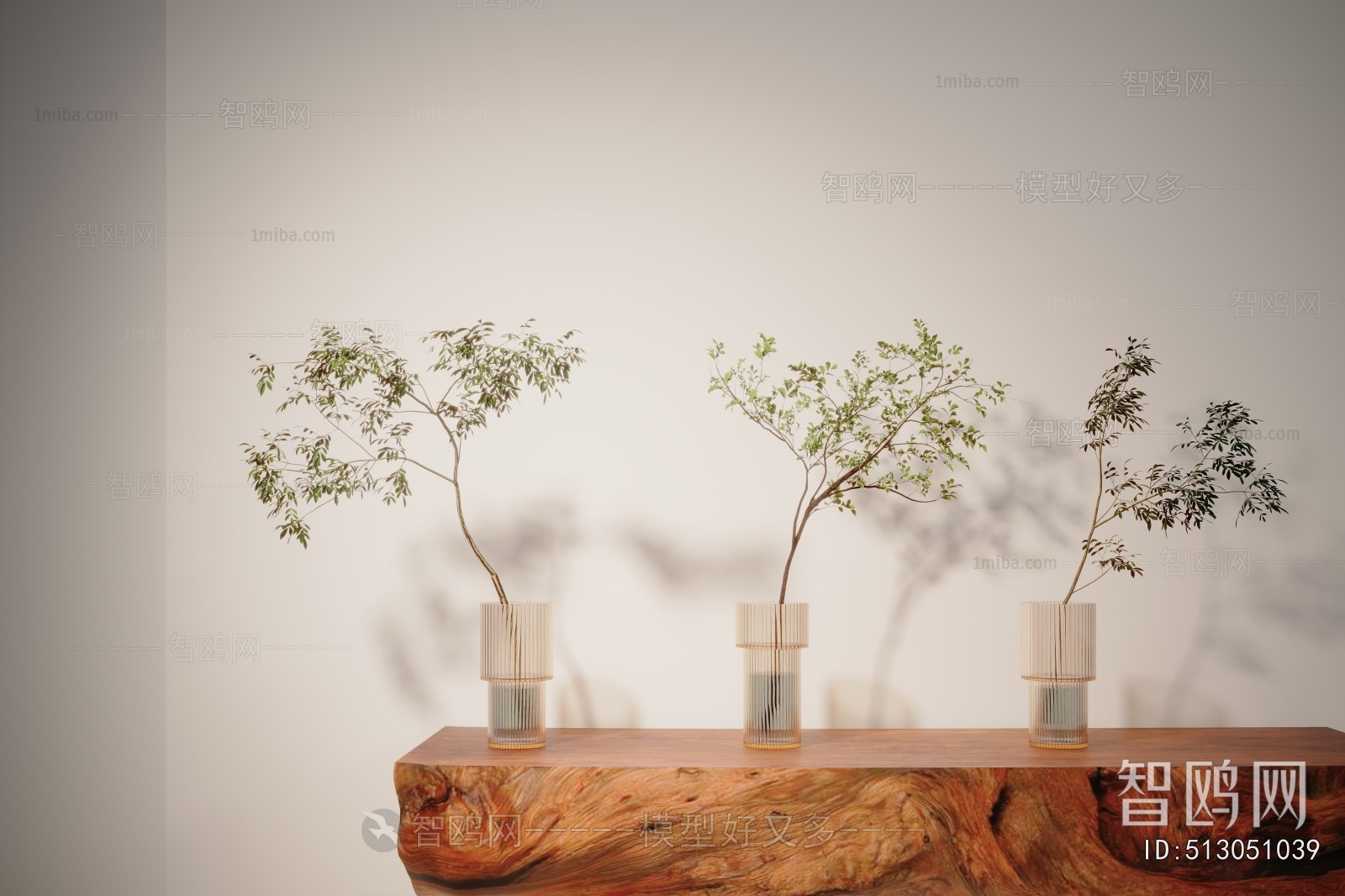 Modern Aquatic Green Plant