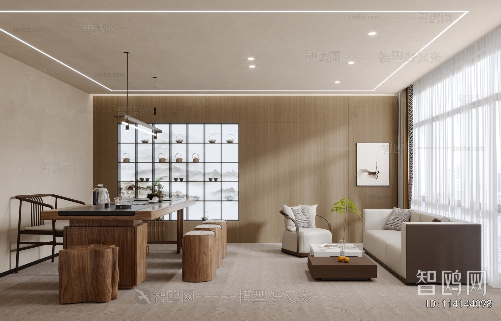 New Chinese Style Tea House