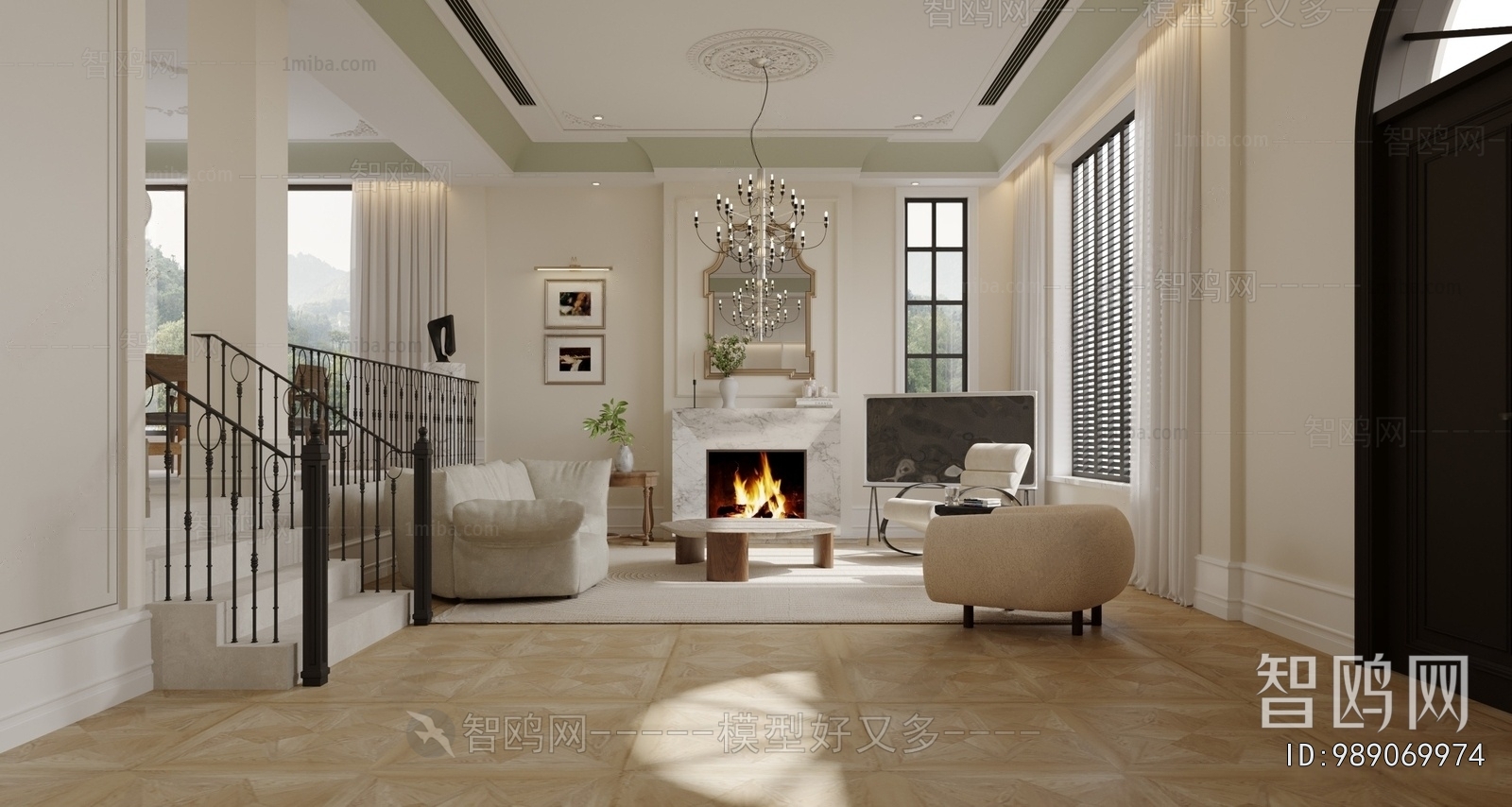 French Style A Living Room