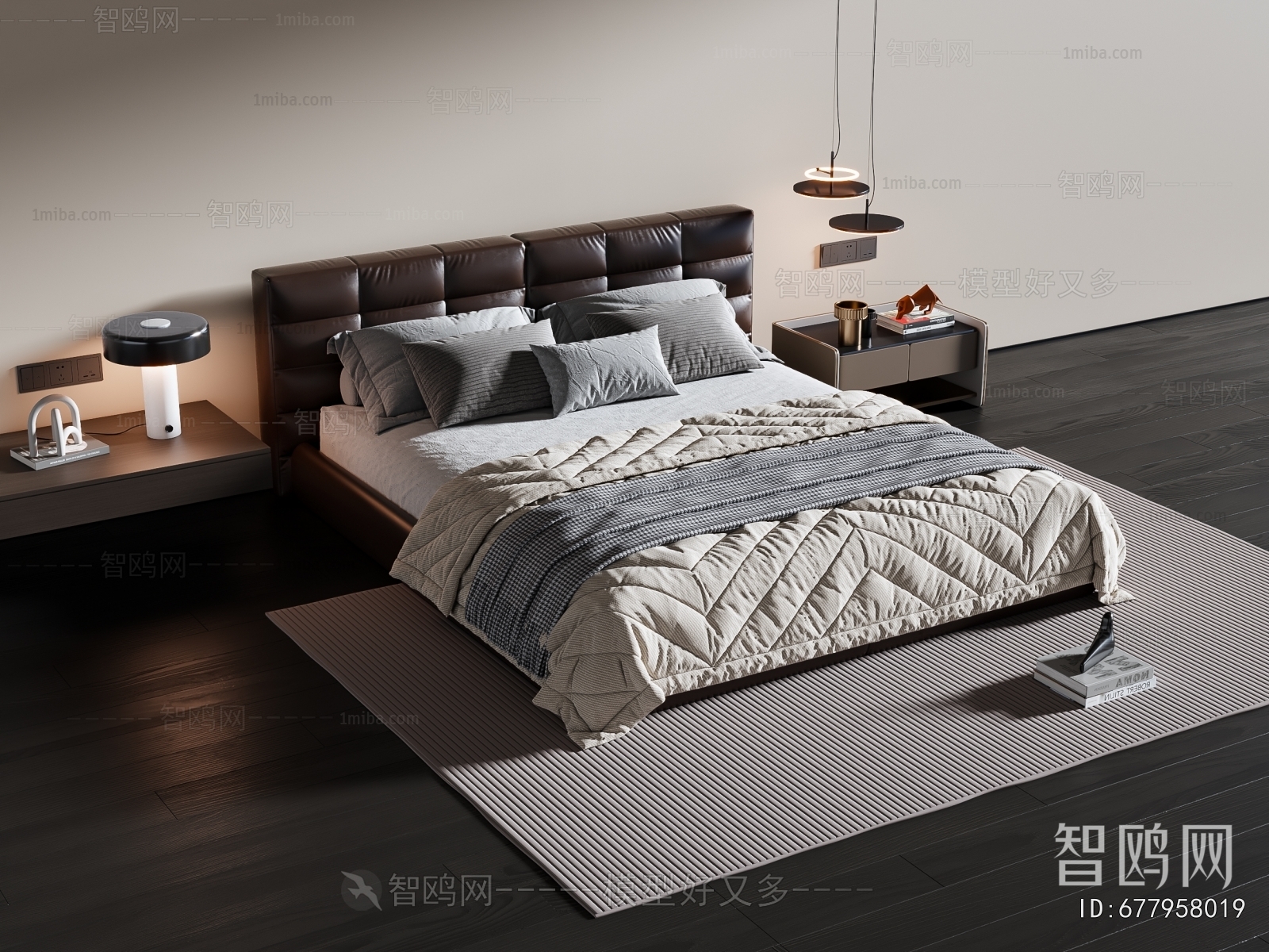Modern Double Bed