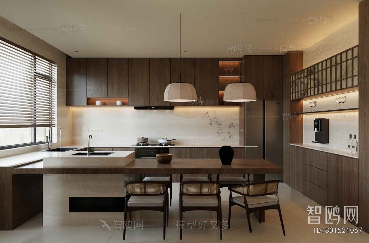 New Chinese Style Dining Room