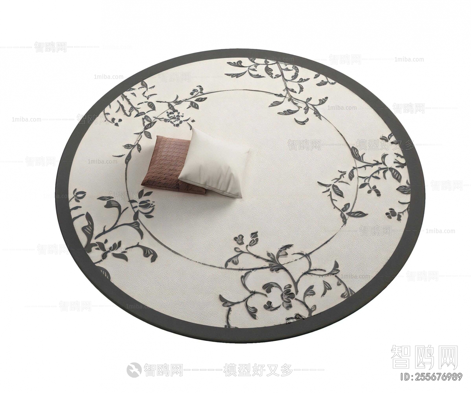 French Style Circular Carpet