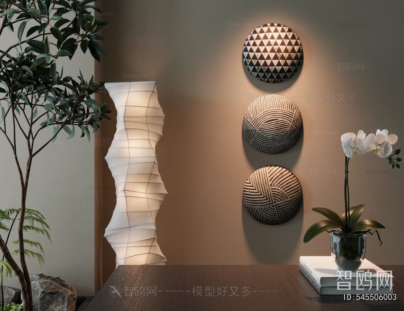 Wabi-sabi Style Wall Decoration