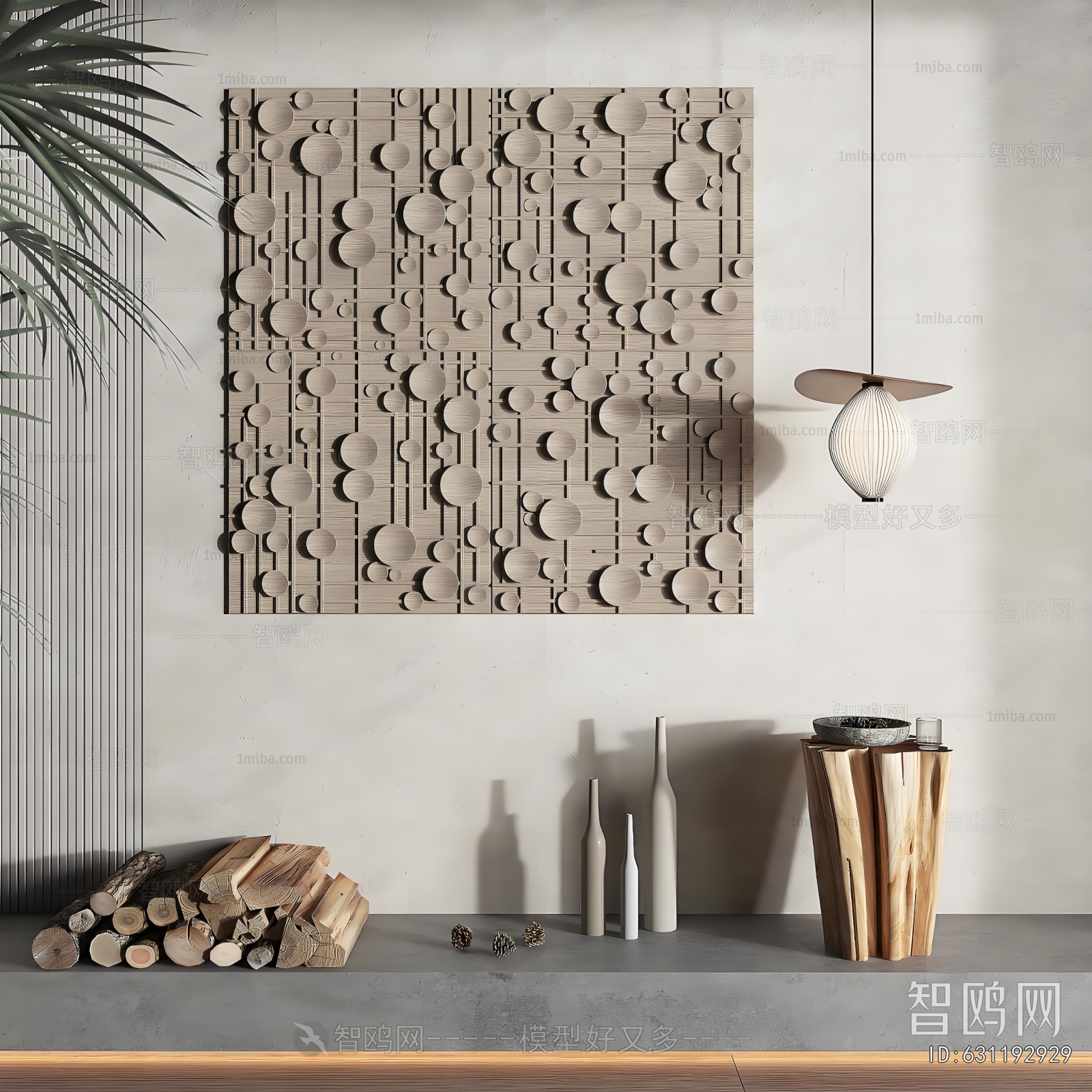 Wabi-sabi Style Wall Decoration