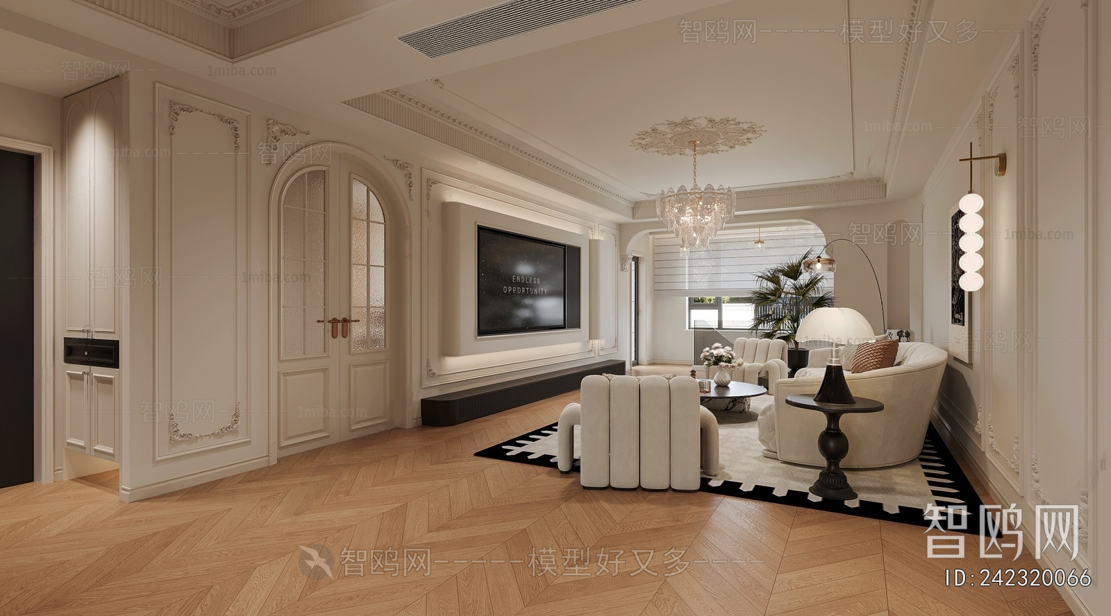 French Style A Living Room