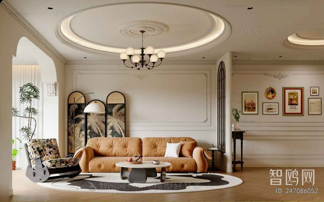 French Style A Living Room