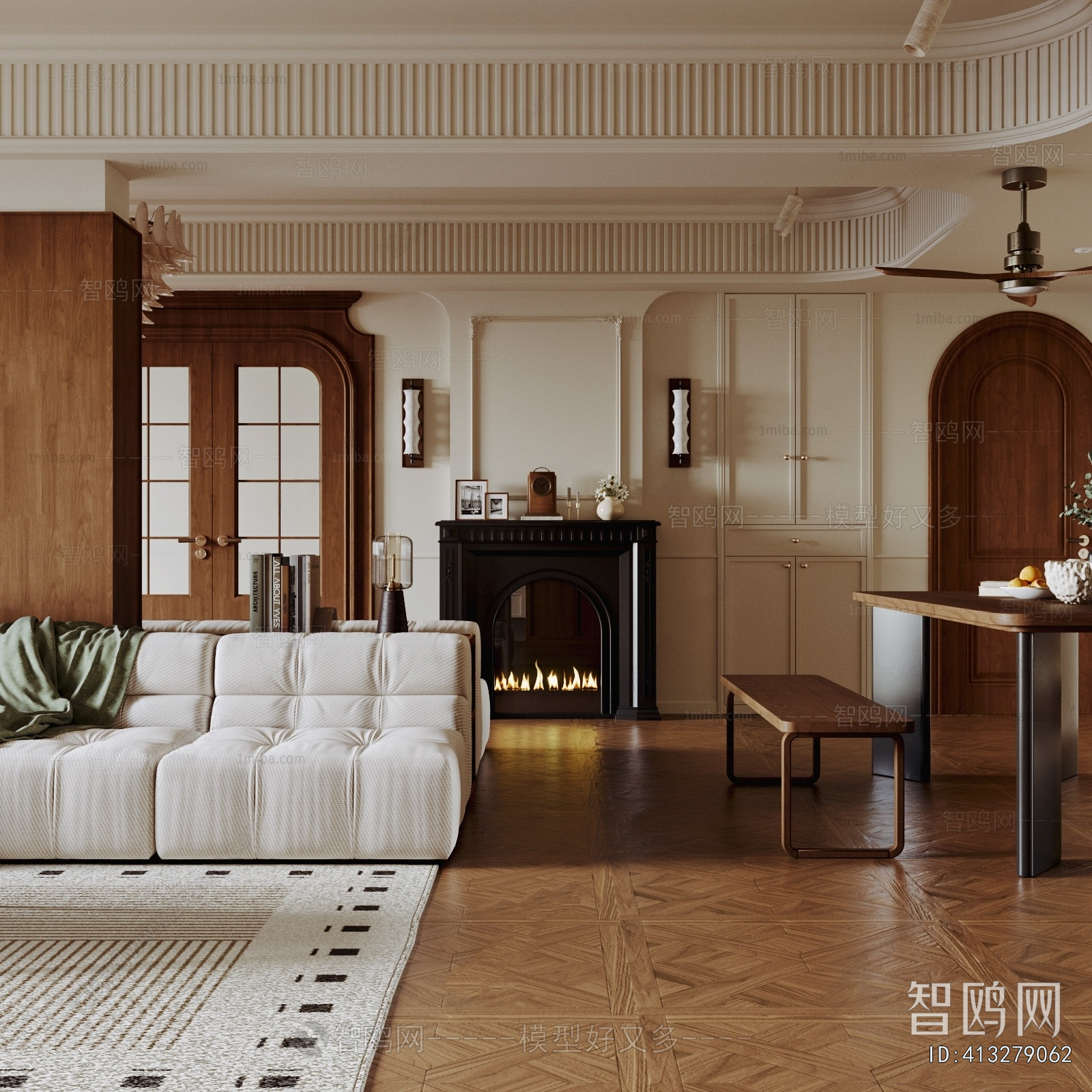 French Style A Living Room