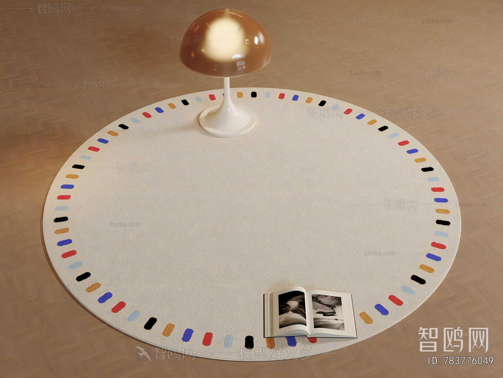 Modern Circular Carpet