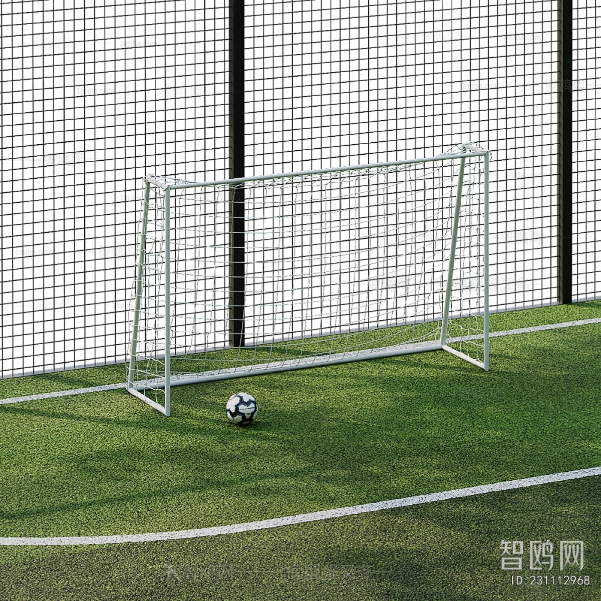 Modern Outdoor Sports Stadium