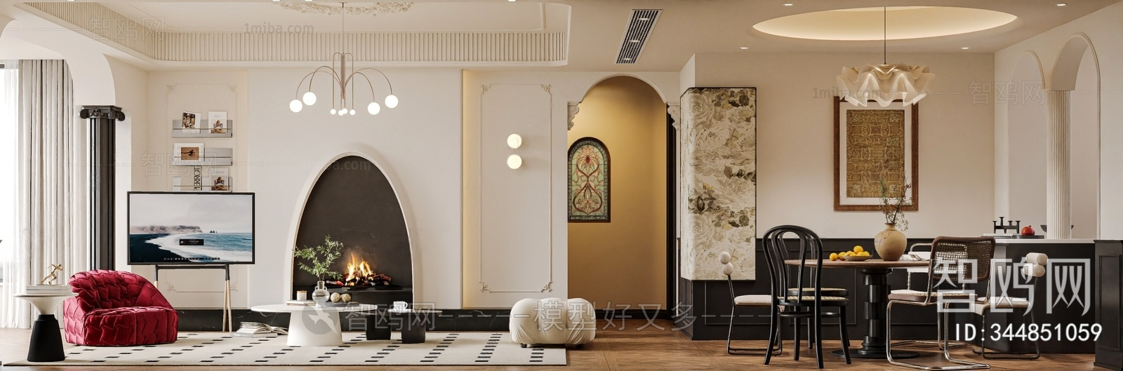 French Style A Living Room