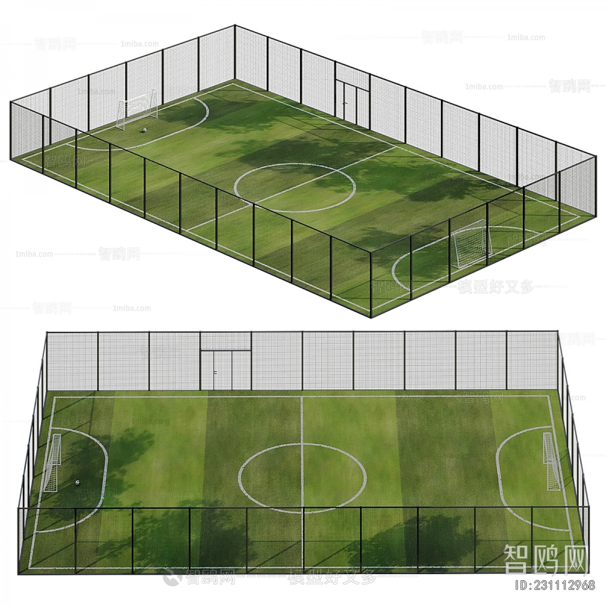 Modern Outdoor Sports Stadium