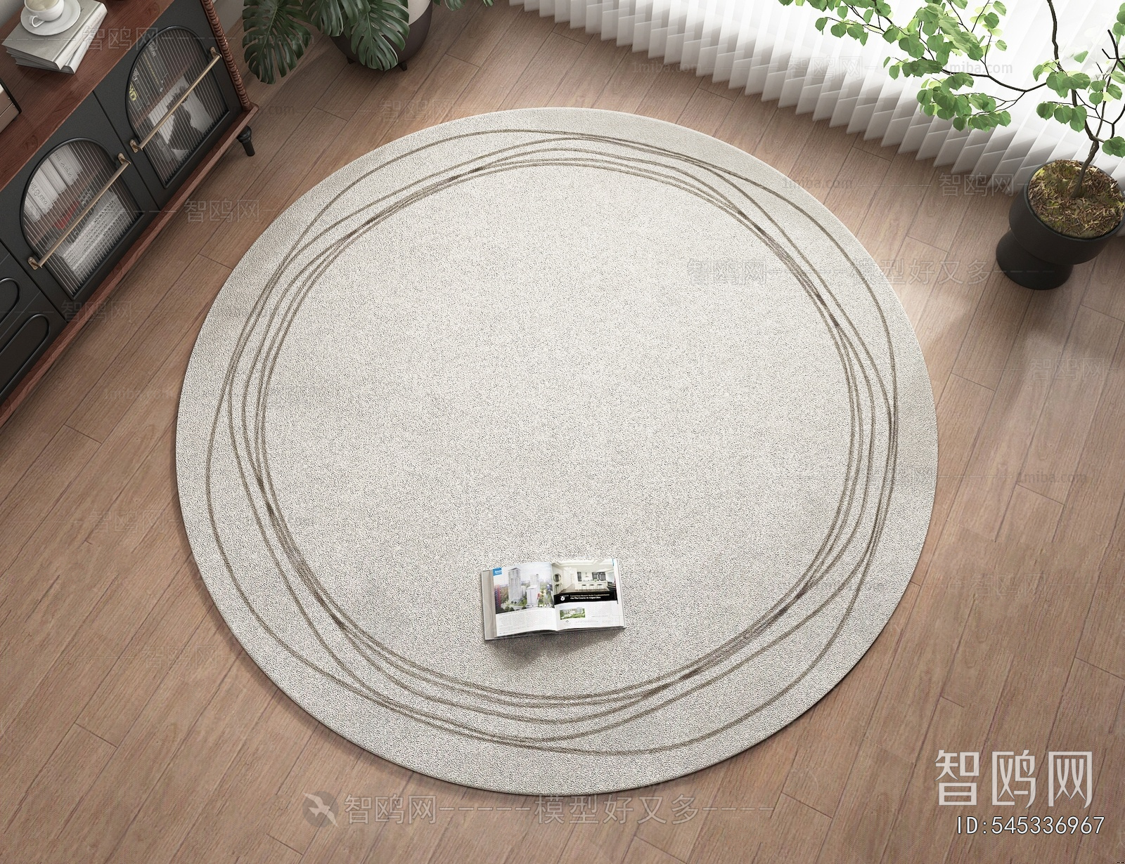Modern Circular Carpet