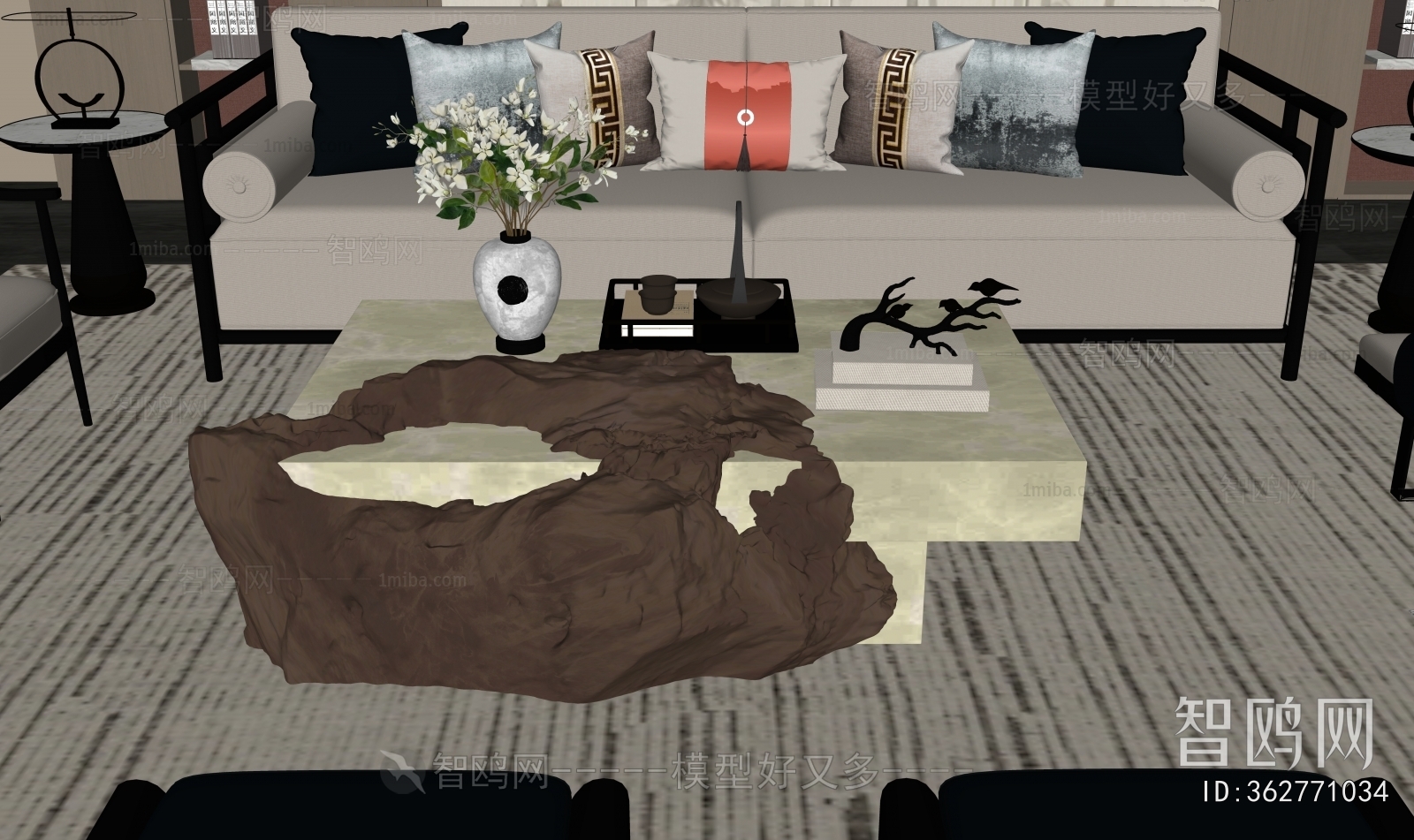 New Chinese Style Coffee Table