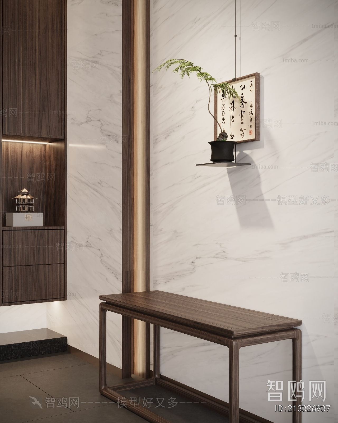 New Chinese Style Hallway