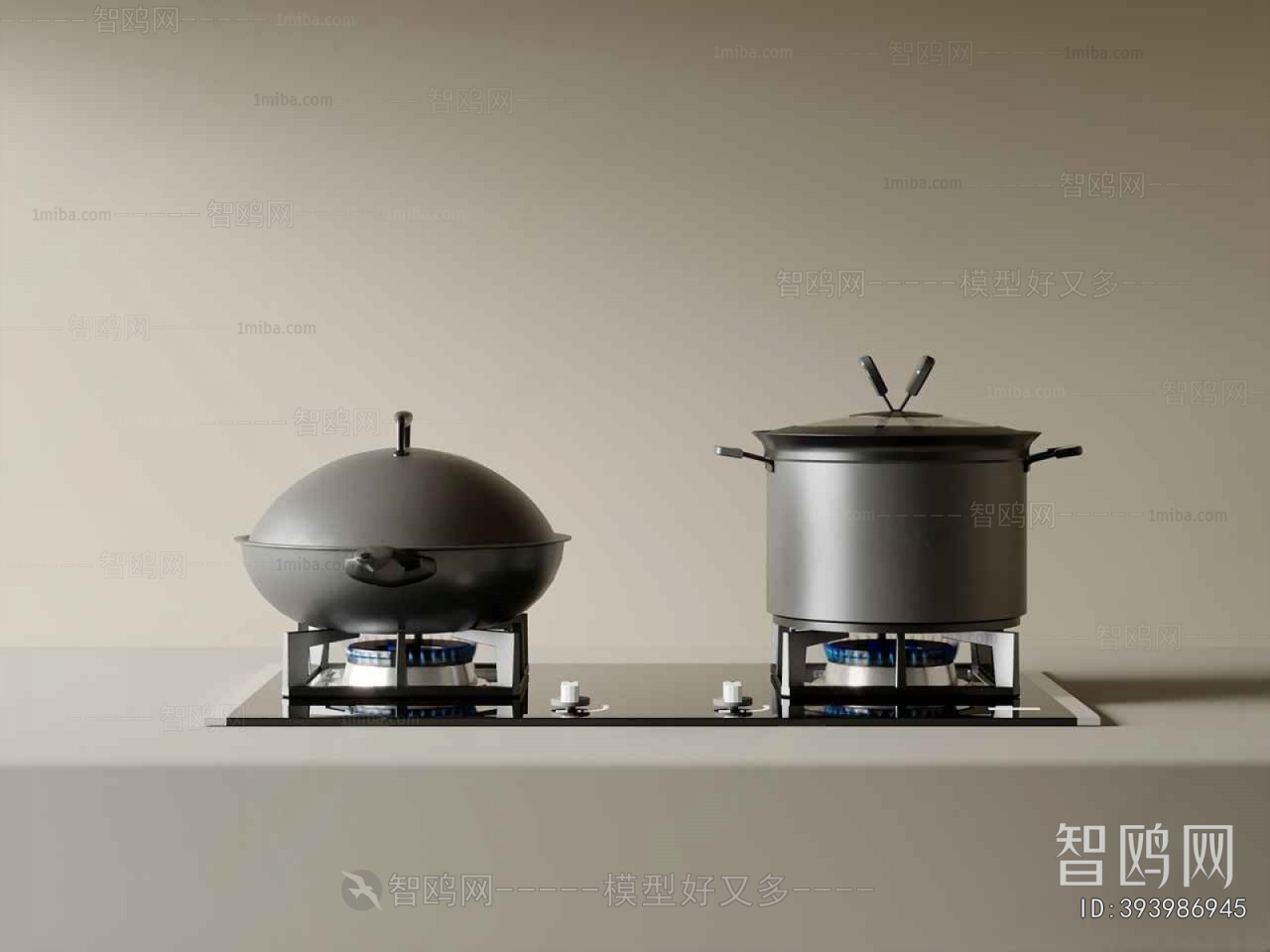 Modern Kitchen Electric Gas Range
