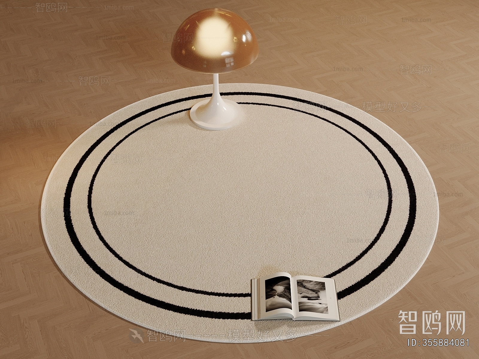 Modern Circular Carpet