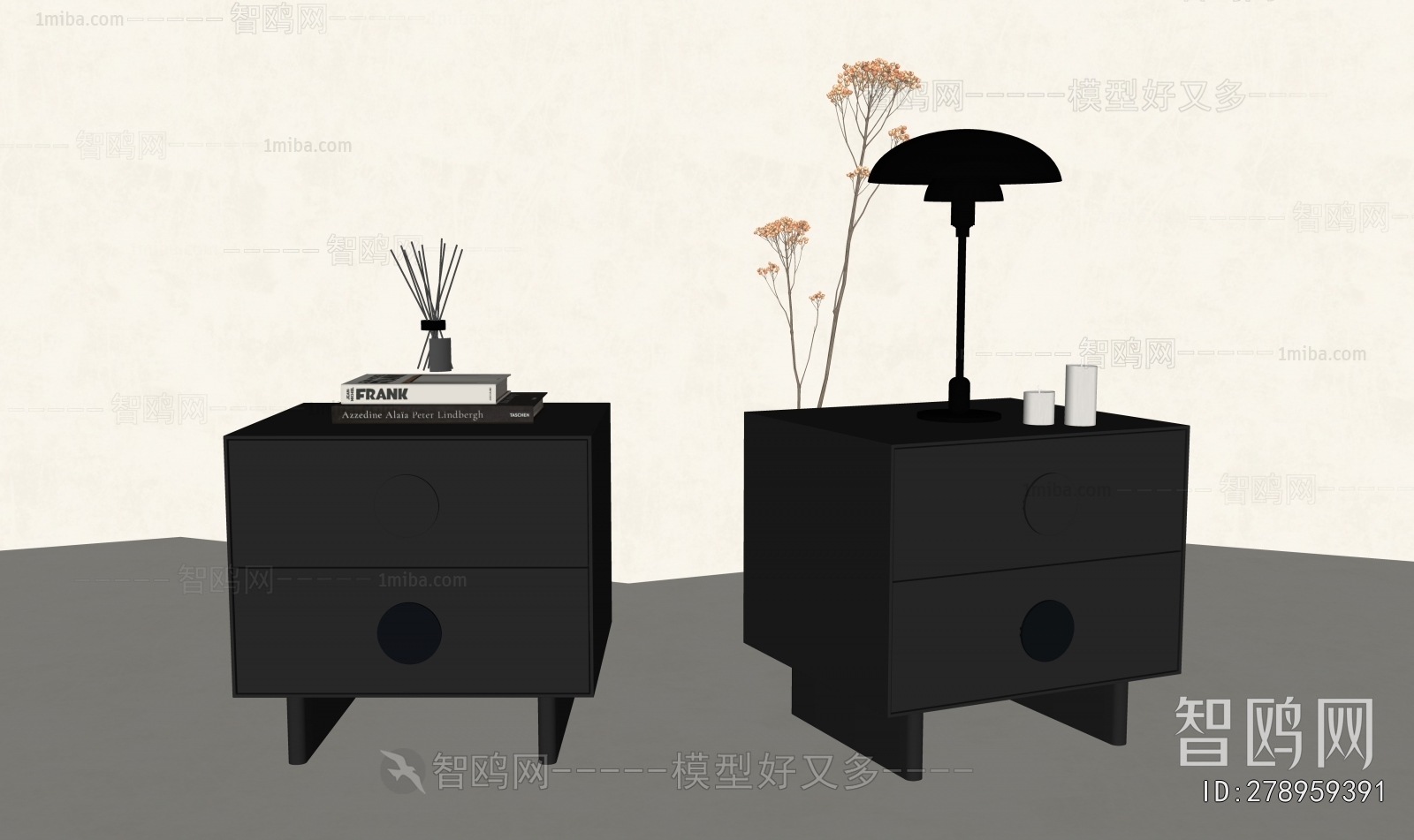 Modern Bedside Cupboard