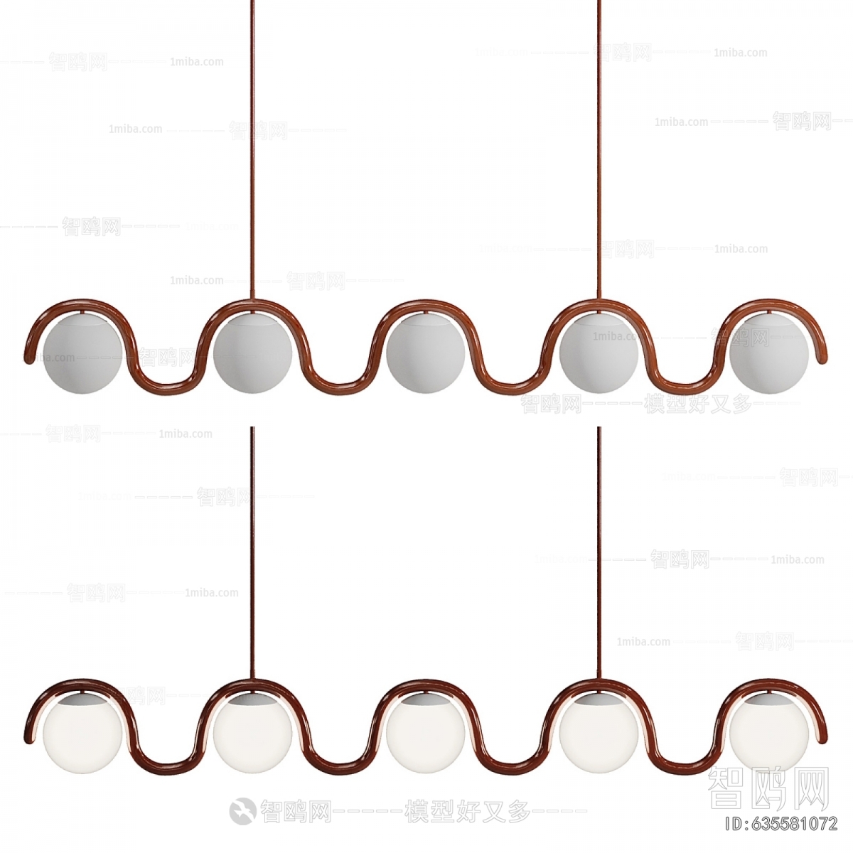 Modern Long Chandelier