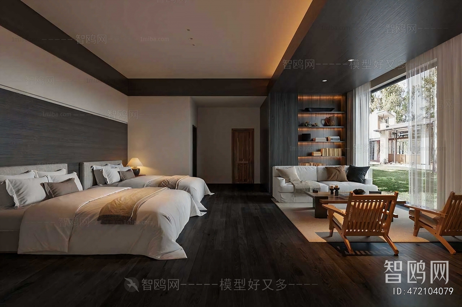 Wabi-sabi Style Residential Hostel