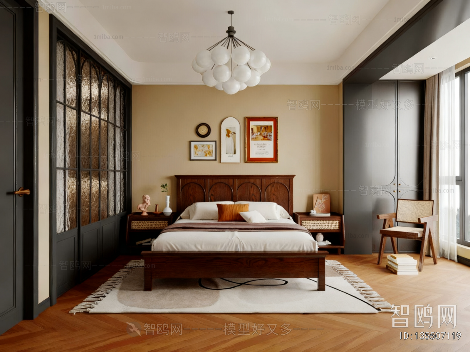 American Style Bedroom