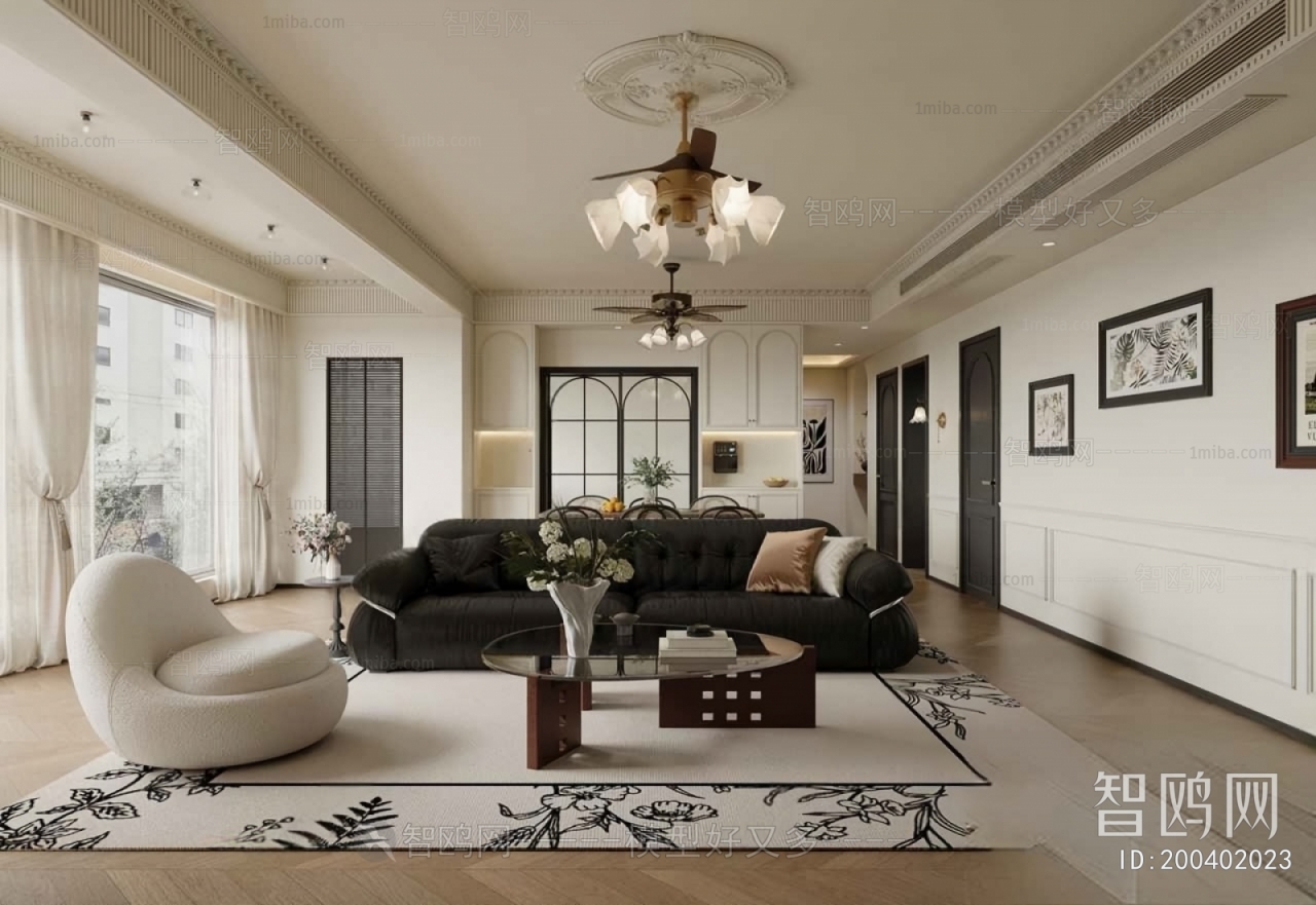 French Style A Living Room