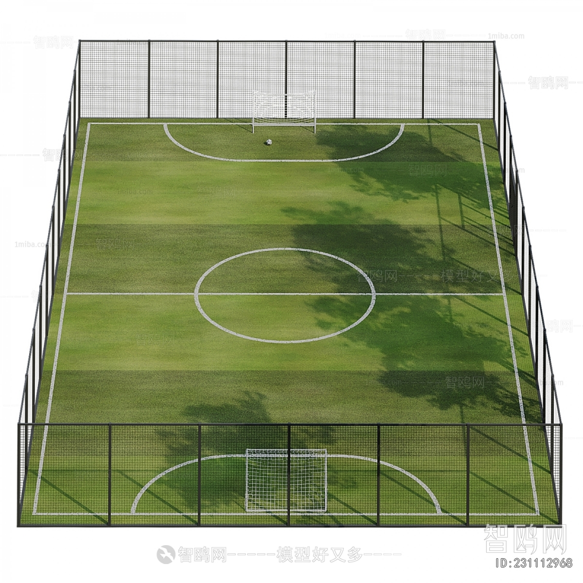 Modern Outdoor Sports Stadium