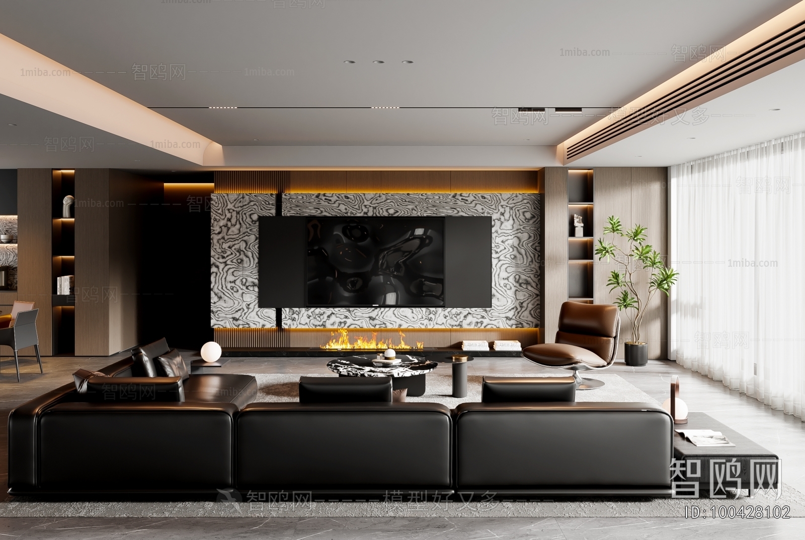 Modern A Living Room