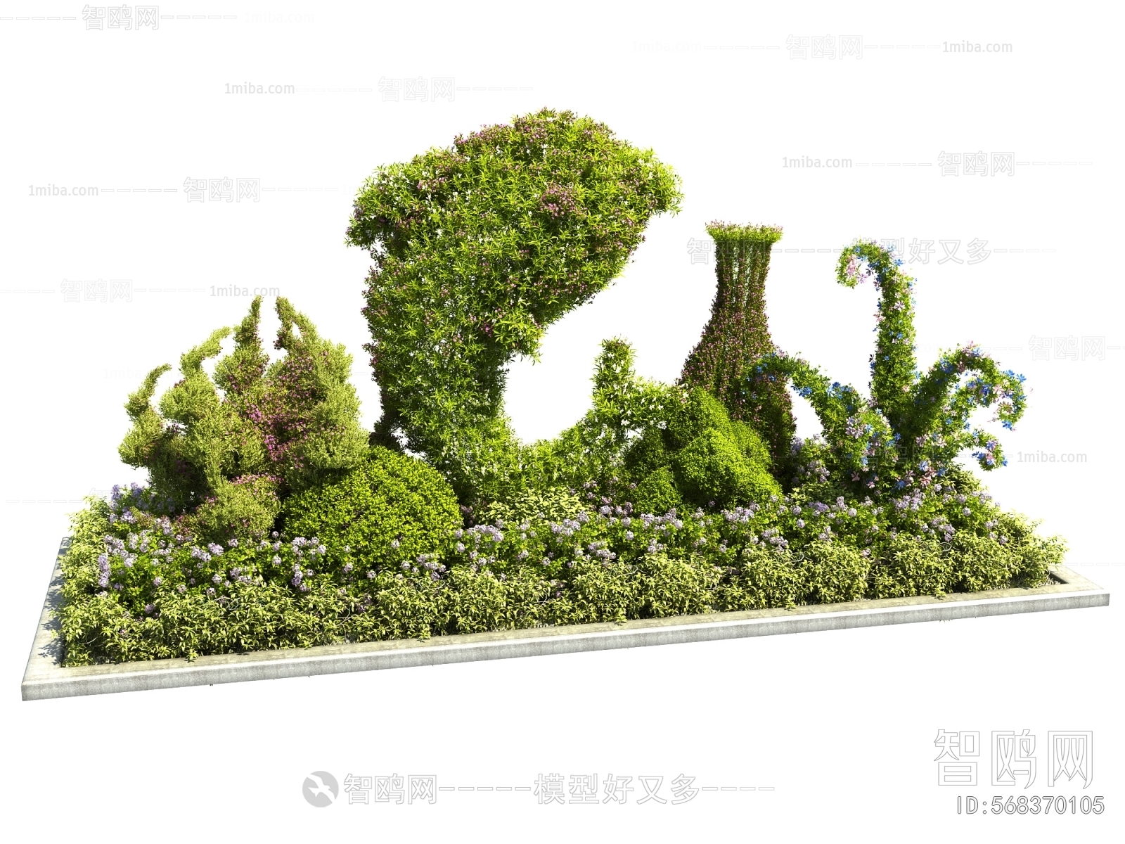 Modern Shrubbery