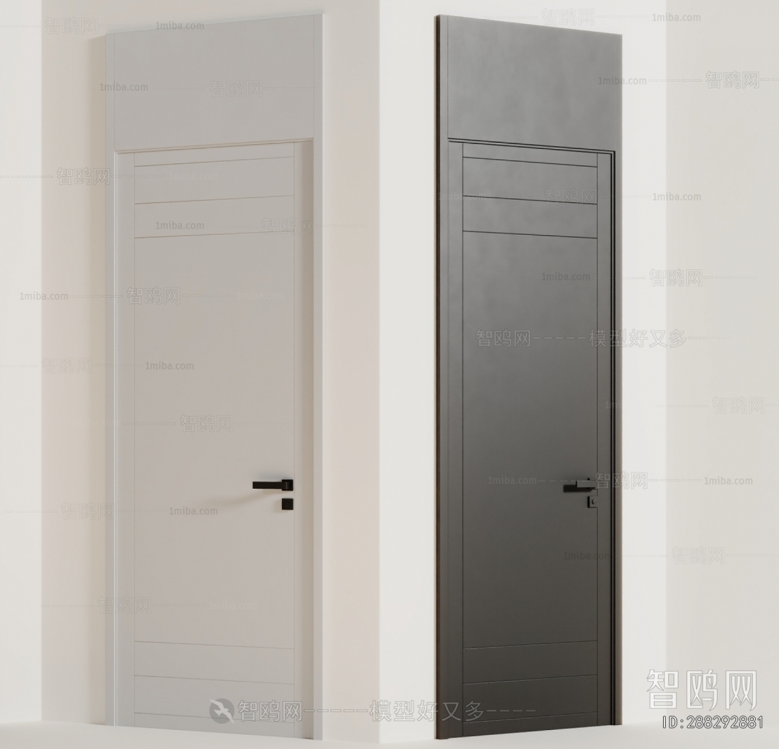 Modern Single Door