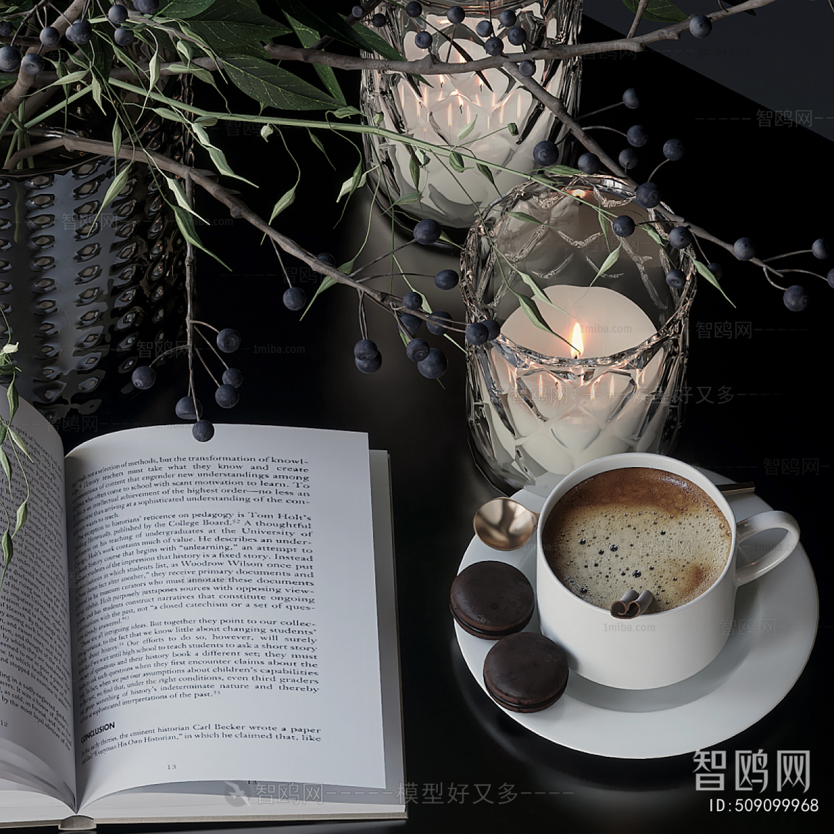 Modern Aquatic Green Plant