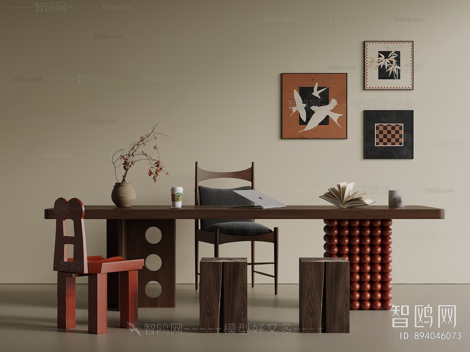 Modern Computer Desk And Chair