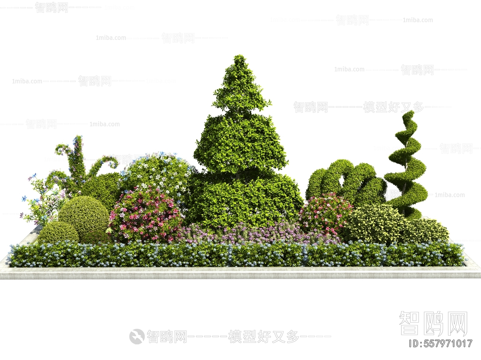 Modern Shrubbery
